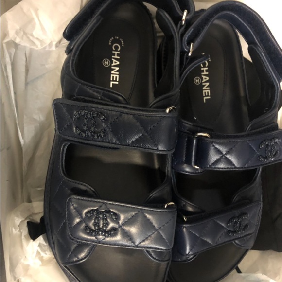 chanel birkenstock sandals